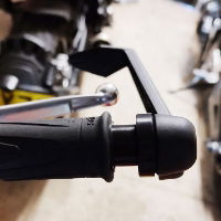 M18 Brake Lever Guard, 5mm Spacer Bar end, 160mm.