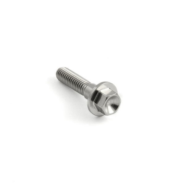 Titanium Shouldered Flange Hex Bolt M6 x (1.00mm) x 25mm